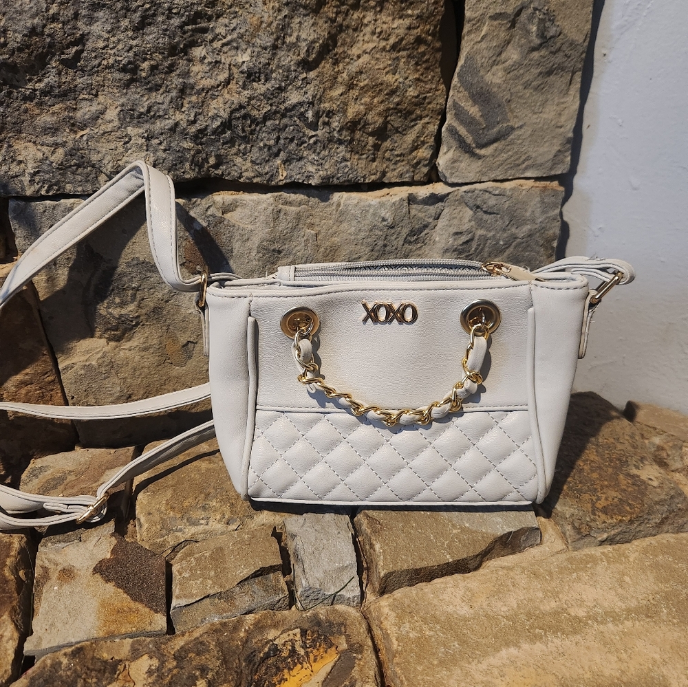 XOXO White Quilted Women's Bag